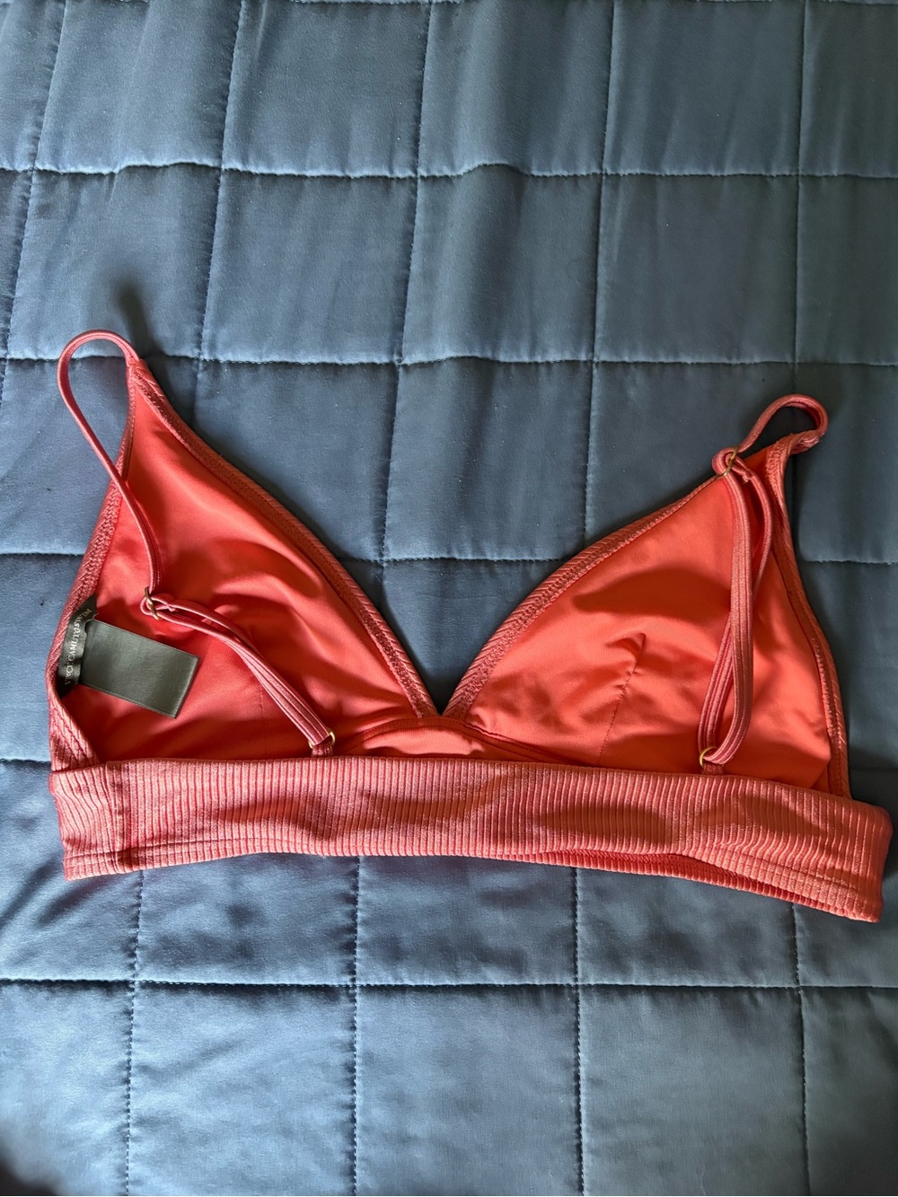 Vince Pink Ribbed Bikini Set - Picture 7 of 8